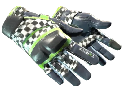 ★ Moto Gloves | Finish Line (Well-Worn)