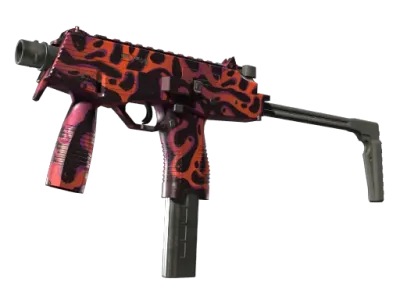 MP9 | Ruby Poison Dart (Minimal Wear)