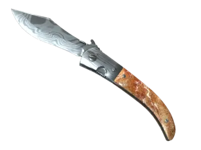 ★ Navaja Knife | Damascus Steel (Minimal Wear) skin