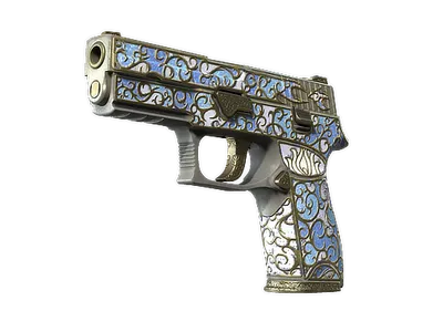 P250 | Lotus Imprint (Well-Worn) skin