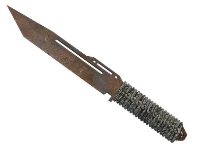 ★ Paracord Knife | Rust Coat (Battle-Scarred)