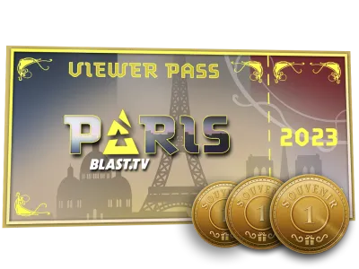 Paris 2023 Viewer Pass + 3 Souvenir Tokens