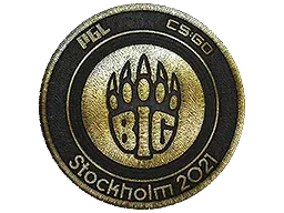 Patch | BIG (Gold) | Stockholm 2021