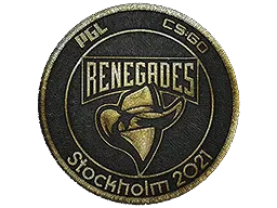 Patch | Renegades (Gold) | Stockholm 2021