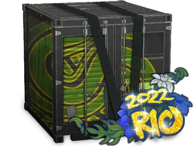 Rio 2022 Storage Unit with Glitter Stickers