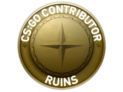 Ruins Map Coin