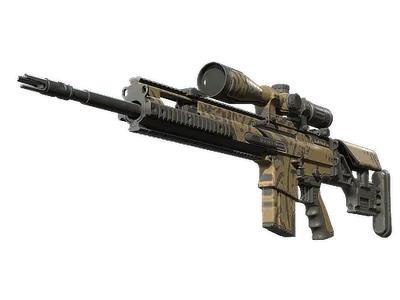 SCAR-20 | Sirocco Script (Well-Worn) skin