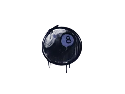 Sealed Graffiti | 8-Ball (SWAT Blue)