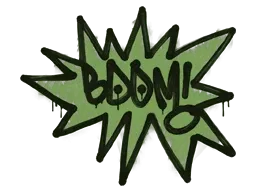 Sealed Graffiti | BOOM (Battle Green)