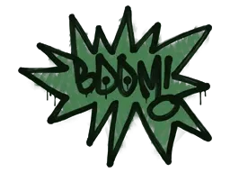 Sealed Graffiti | BOOM (Jungle Green)