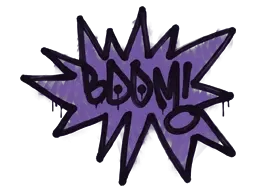 Sealed Graffiti | BOOM (Monster Purple)