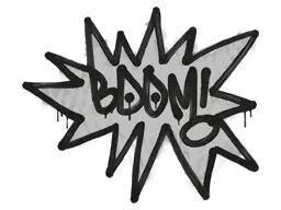 Sealed Graffiti | BOOM (Shark White)