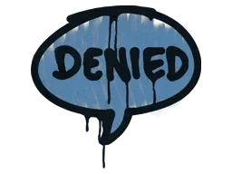 Sealed Graffiti | Denied (Monarch Blue)