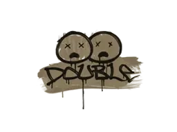 Sealed Graffiti | Double (Dust Brown)