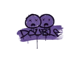 Sealed Graffiti | Double (Monster Purple)