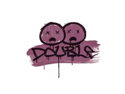 Sealed Graffiti | Double (Princess Pink)