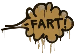 Sealed Graffiti | Fart (Desert Amber)