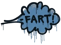 Sealed Graffiti | Fart (Monarch Blue)