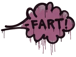 Sealed Graffiti | Fart (Princess Pink)