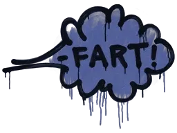 Sealed Graffiti | Fart (SWAT Blue)