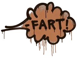 Sealed Graffiti | Fart (Tiger Orange)