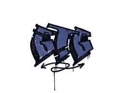 Sealed Graffiti | GTG (SWAT Blue)