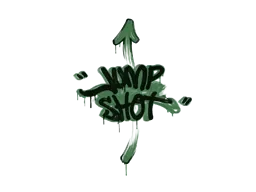 Sealed Graffiti | Jump Shot (Jungle Green)