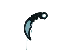 Sealed Graffiti | Karambit (Wire Blue)