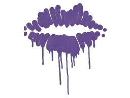 Sealed Graffiti | Kiss (Monster Purple)