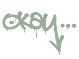 Sealed Graffiti | Okay (Cash Green)