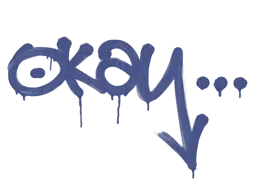 Sealed Graffiti | Okay (SWAT Blue)