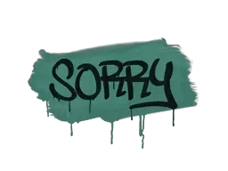 Sealed Graffiti | Sorry (Frog Green)