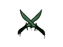 Sealed Graffiti | X-Knives (Jungle Green)