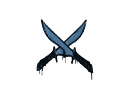 Sealed Graffiti | X-Knives (Monarch Blue)