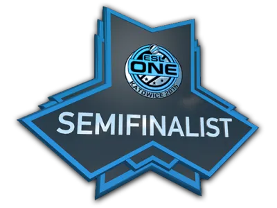 Semifinalist at ESL One Katowice 2015