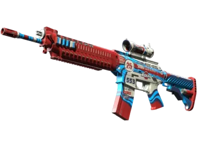 SG 553 | Integrale (Testado no Terreno) skin