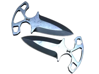Shadow Daggers ★ | Blue Steel (Testado no Terreno) skin