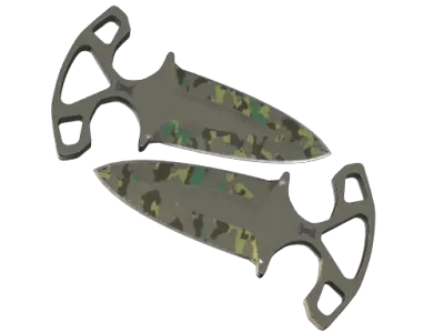 ★ Shadow Daggers | Boreal Forest (Well-Worn) skin