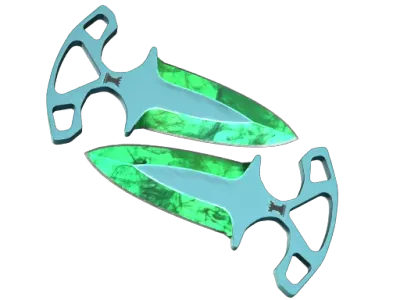 ★ Shadow Daggers | Gamma Doppler Emerald (Factory New)