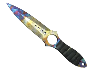 ★ Skeleton Knife | Case Hardened (Battle-Scarred)