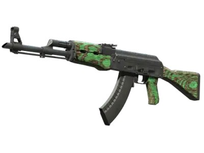 Souvenir AK-47 | Green Laminate (Minimal Wear)