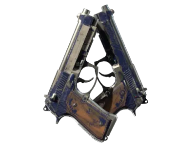 Souvenir Dual Berettas | Moon in Libra (Battle-Scarred)