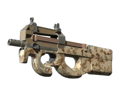 Souvenir P90 | Desert DDPAT (Testado no Terreno) skin