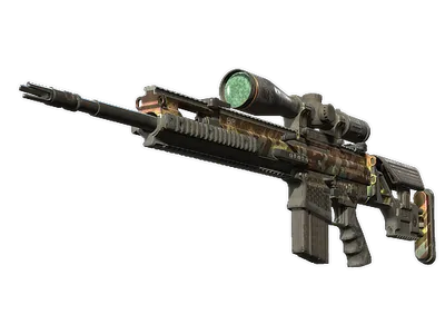 Souvenir SCAR-20 | Caged (Battle-Scarred)