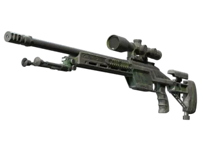 Souvenir SSG 08 | Jungle Dashed (Battle-Scarred)