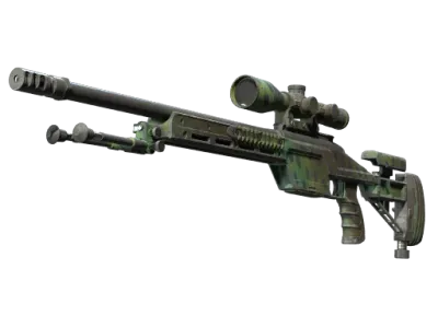 Souvenir SSG 08 | Jungle Dashed (Well-Worn)