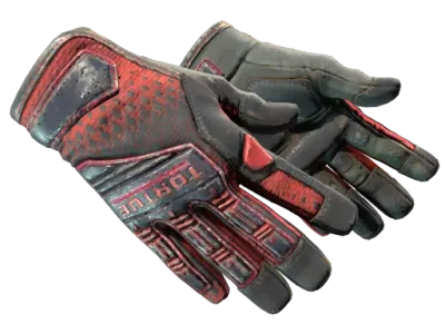 ★ Specialist Gloves | Crimson Kimono (Battle-Scarred)