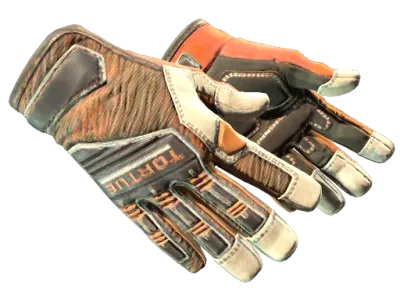 ★ Specialist Gloves | Tiger Strike (Well-Worn)