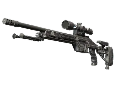 SSG 08 | Grey Smoke (Field-Tested)