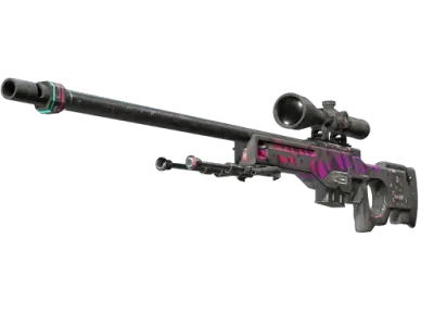 StatTrak™ AWP | Chromatic Aberration (Battle-Scarred)